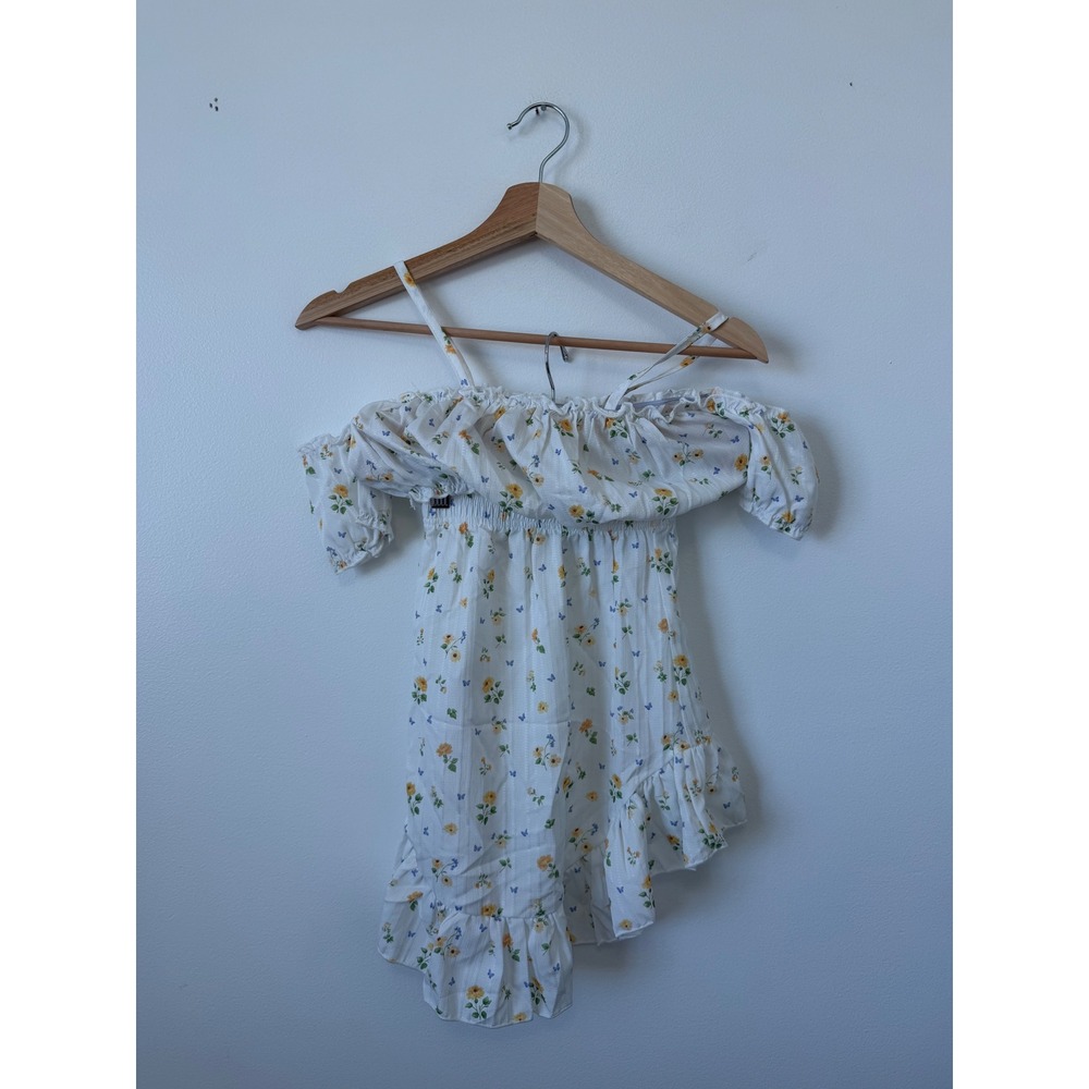 SHEIN Kids White & Floral Tank and Skirt Set‎ – Size 6 Years – NWOT